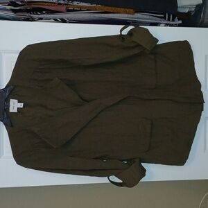Nine West Dark Olive Jacket - Versatile Styling